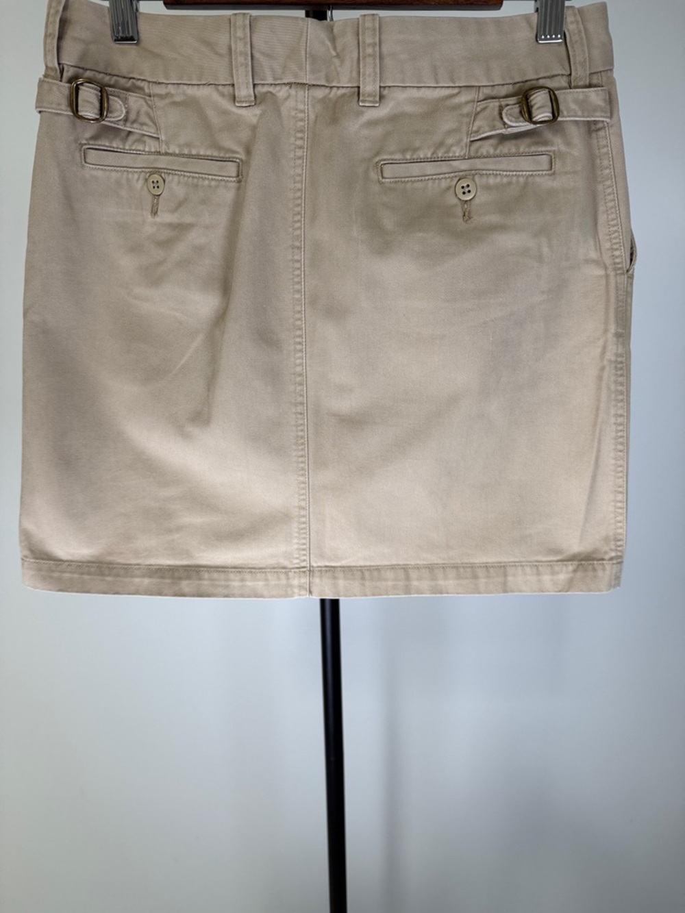 Ralph Lauren Sport Khaki Cotton Skirt | Size 4 - Picture 4 of 10